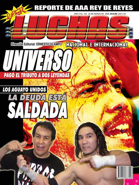 Super Luchas March 2006 Magazine PWcatalog