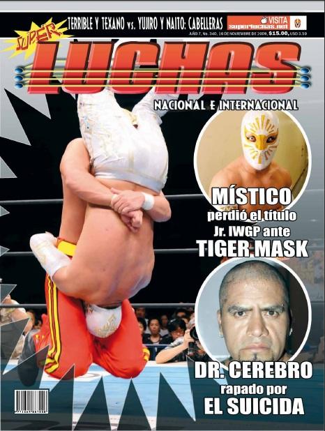 Super Luchas November 2009 Magazine PWcatalog