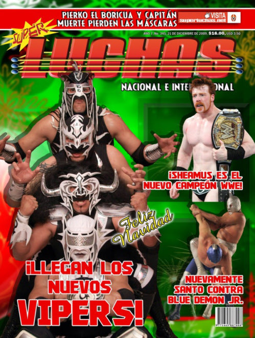 Super Luchas 345 Magazine PWcatalog