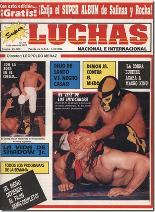 Super Luchas 44 Magazine PWcatalog