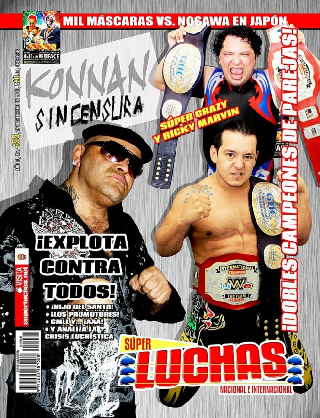 Super Luchas 499 Magazine PWcatalog