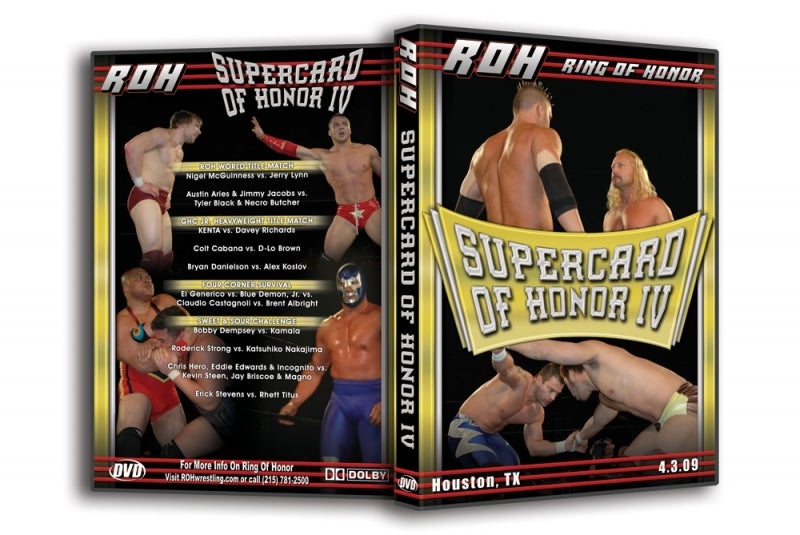 Supercard of Honor IV DVDs & Videos PWcatalog