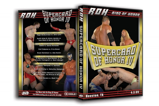 Supercard of Honor IV DVDs & Videos PWcatalog