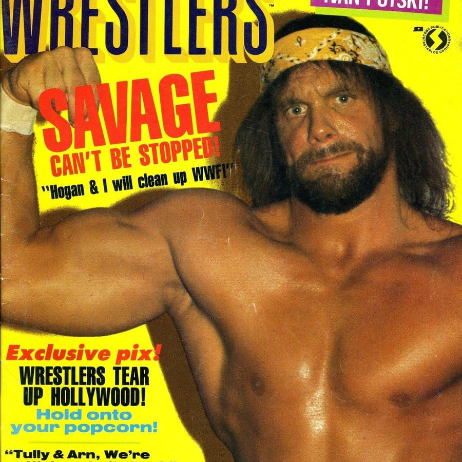 Superstar Wrestlers April 1988 Magazine PWcatalog