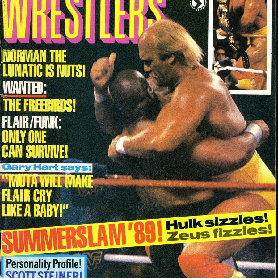 Superstar Wrestlers January 1990 Magazine PWcatalog