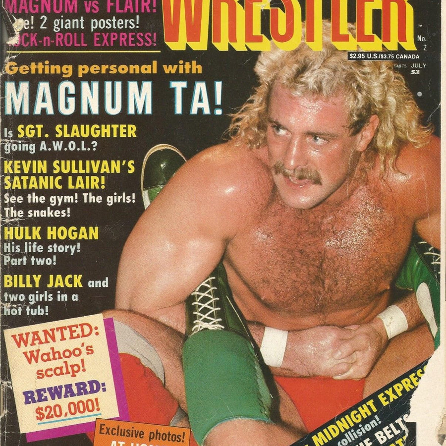 Superstar Wrestlers July 1986 Magazine PWcatalog