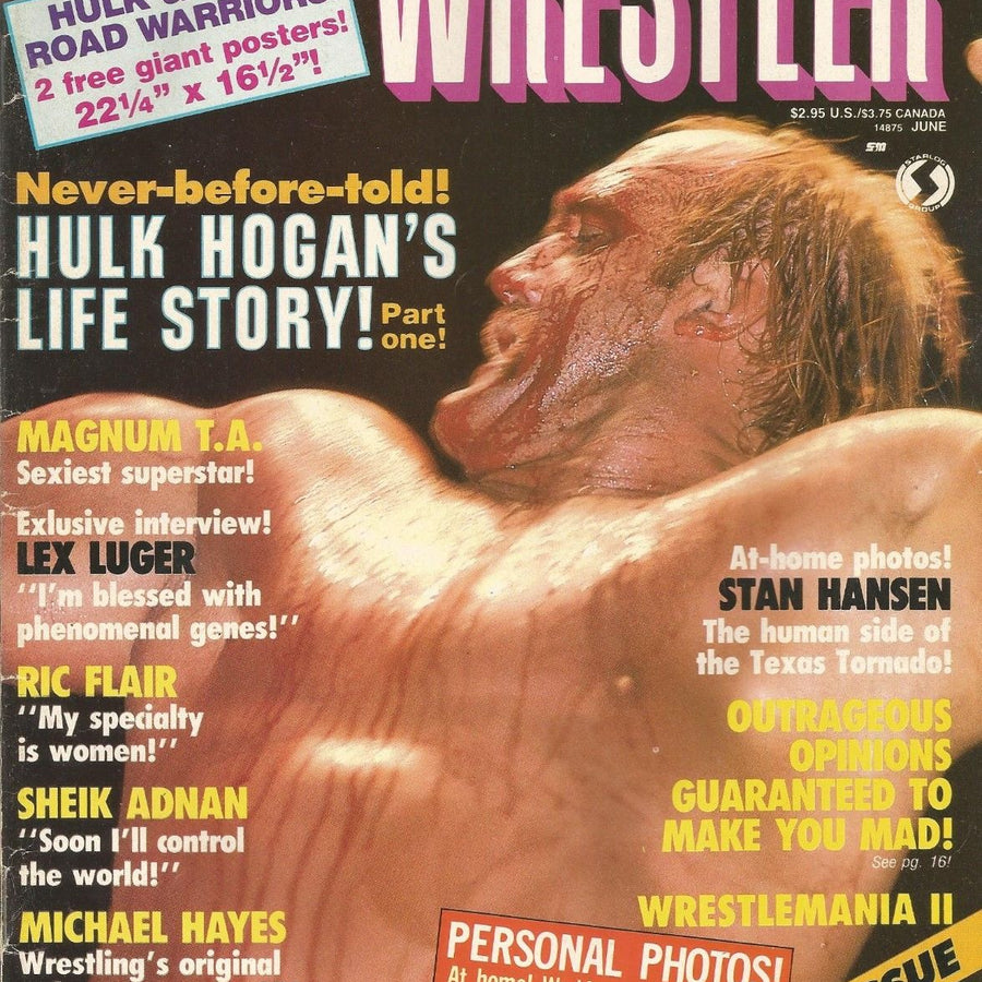 Superstar Wrestlers June 1986 Magazine PWcatalog