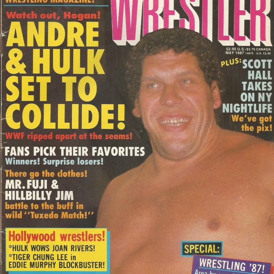Superstar Wrestlers May 1987 Magazine PWcatalog