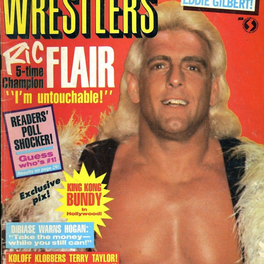 Superstar Wrestlers May 1988 Magazine PWcatalog
