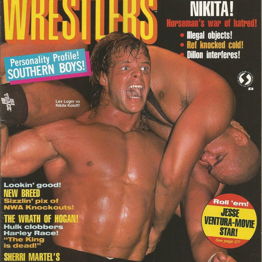 Superstar Wrestlers October 1987 Magazine PWcatalog