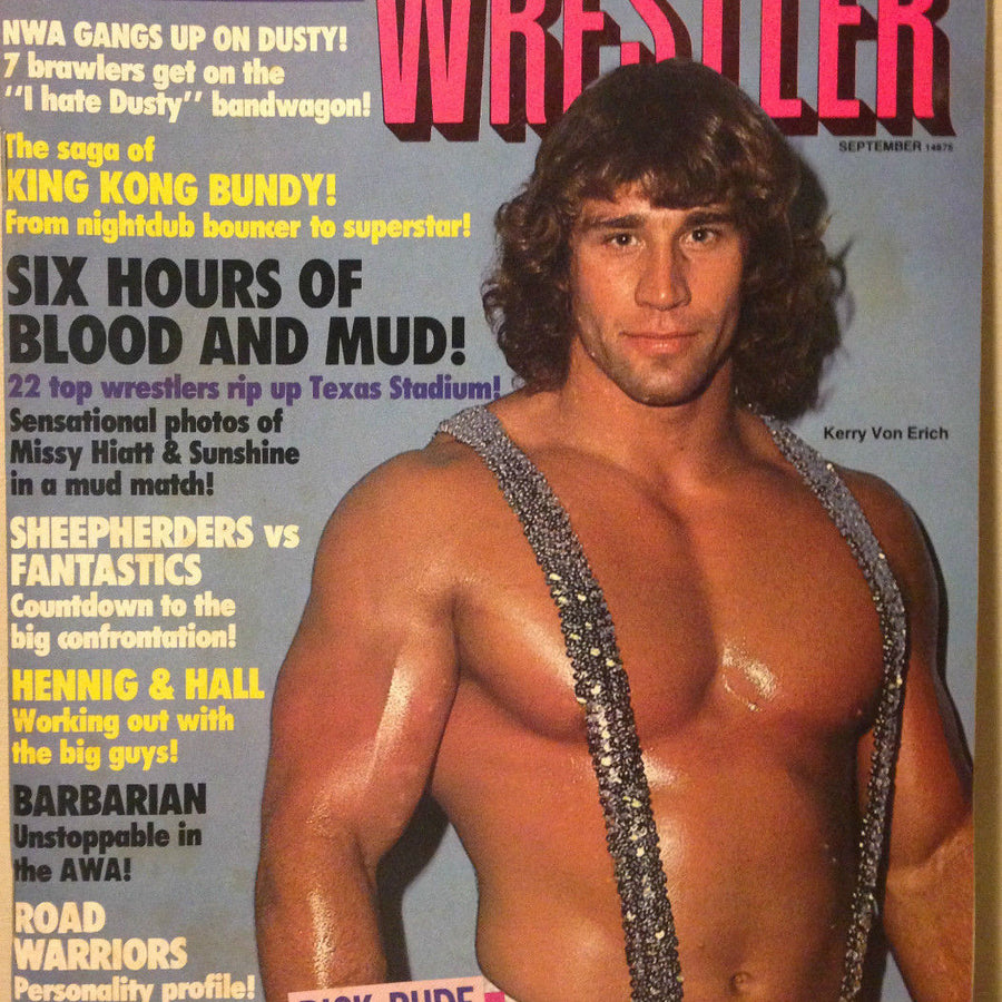 Superstar Wrestlers September 1986 Magazine PWcatalog