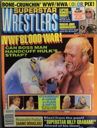Superstar Wrestlers September 1989 Magazine PWcatalog