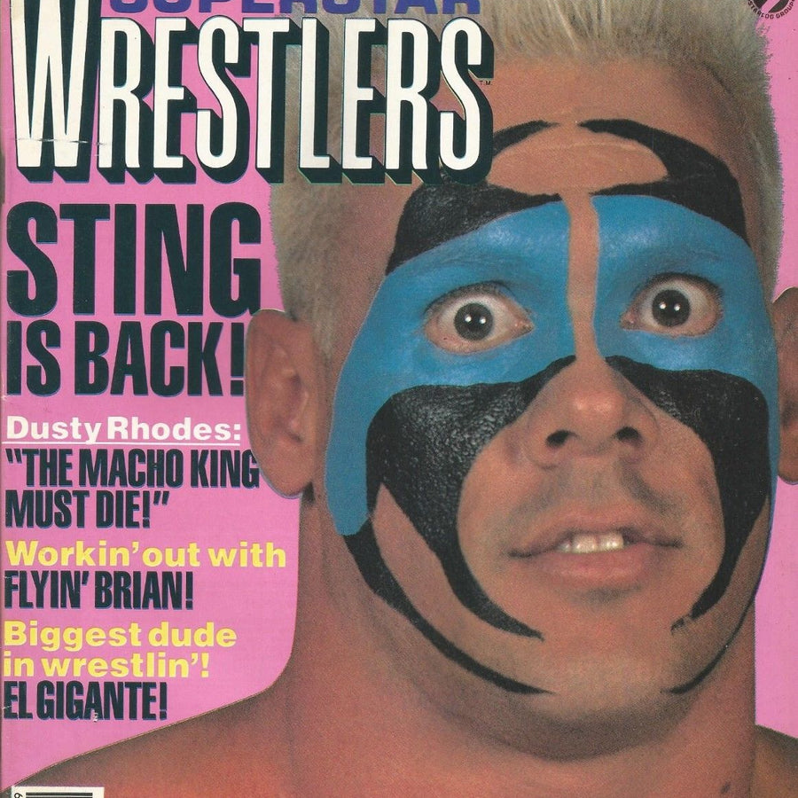 Superstar Wrestlers September 1990 Magazine PWcatalog