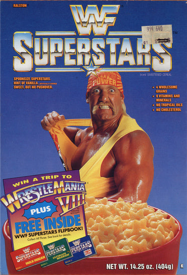 Superstars Cereal Hulk Hogan