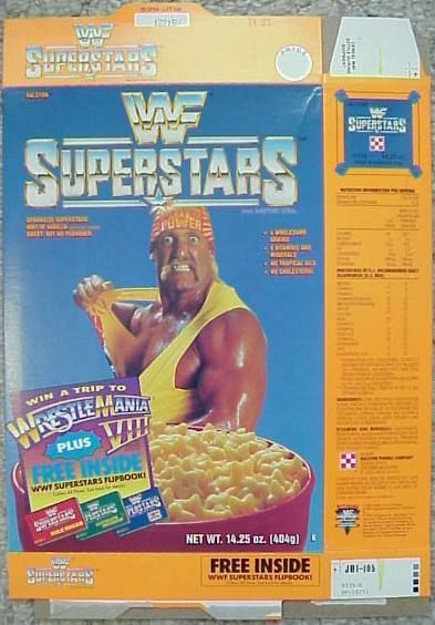 Superstars Cereal Hulk Hogan