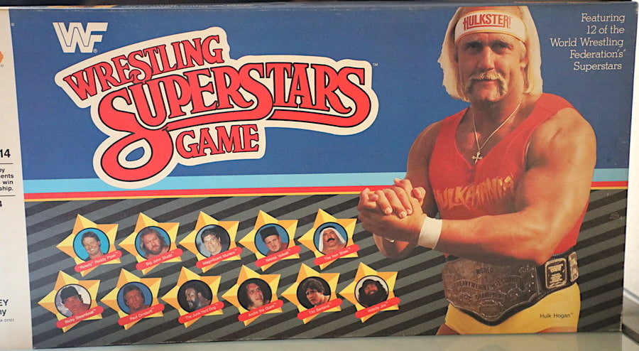 Hulk Hogan Milton Bradley WWF Wrestling Superstars Game PW Catalog