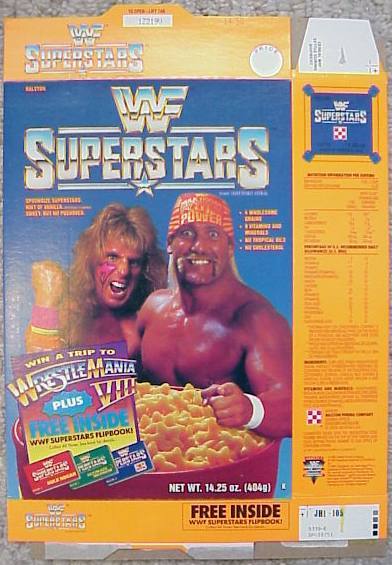 Superstars Cereal the mega powers