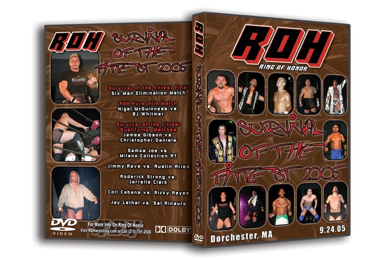 Survival of the Fittest 2005 DVDs & Videos PWcatalog