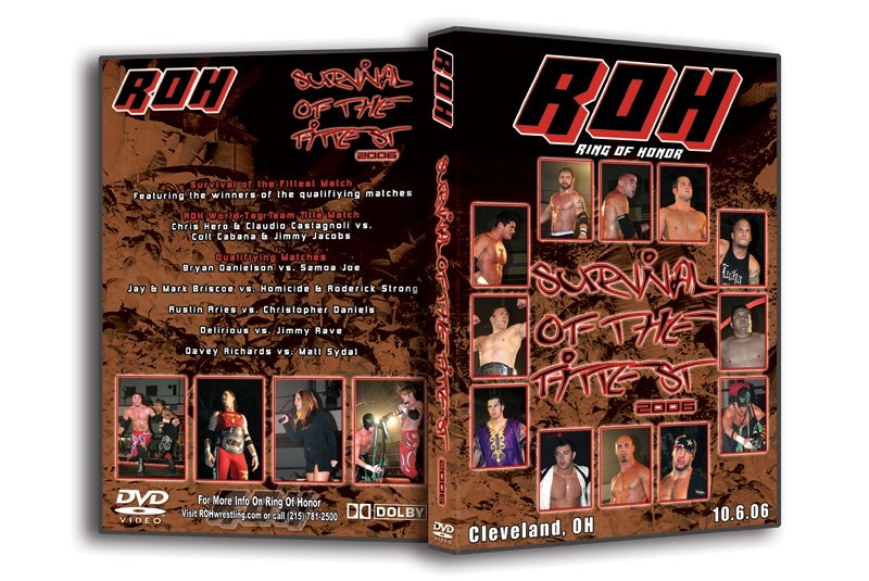 Survival of the Fittest 2006 DVDs & Videos PWcatalog