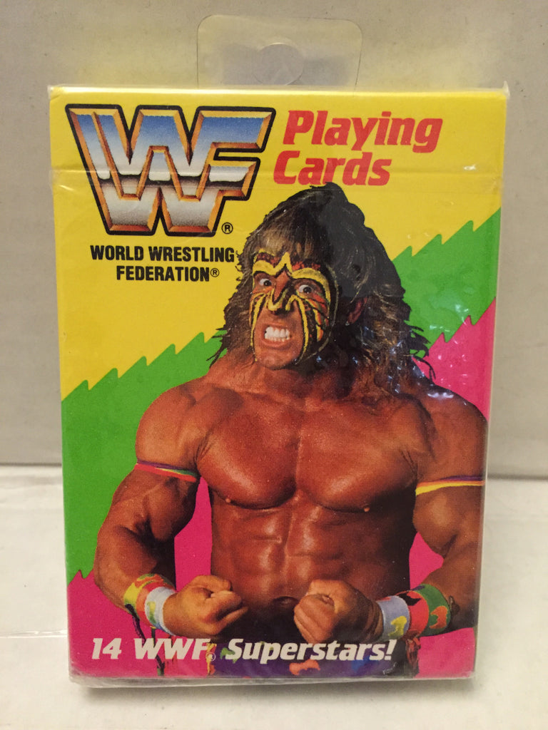 WWF 1991 playing cards