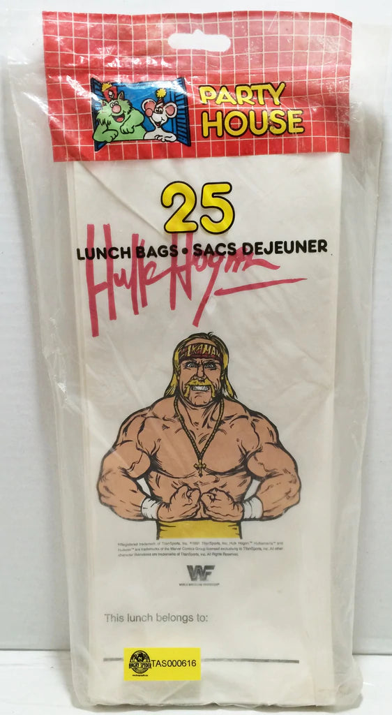 WWF Hulk Hogan Lunch bags