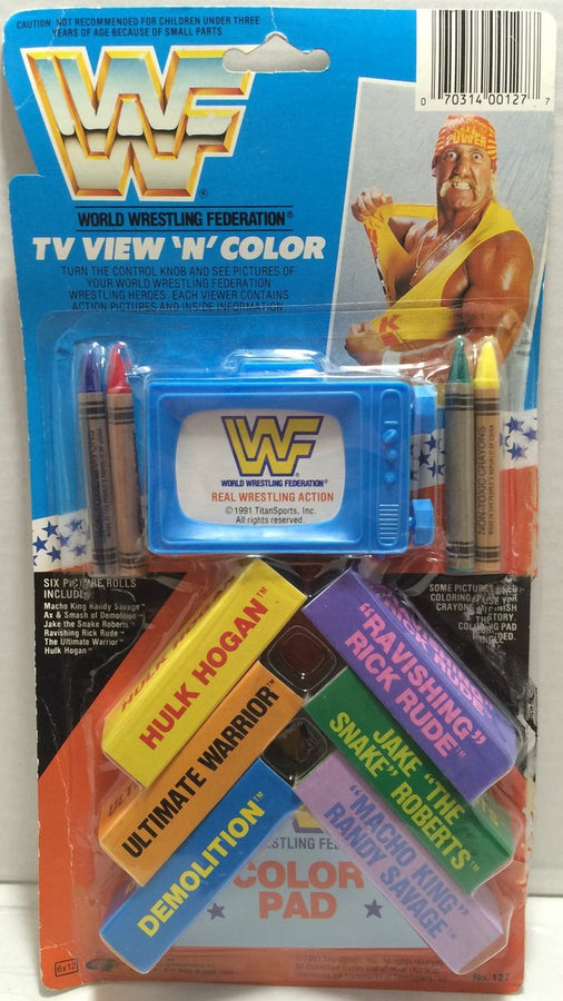 WWF TV View & color Hulk hogan PWcatalog