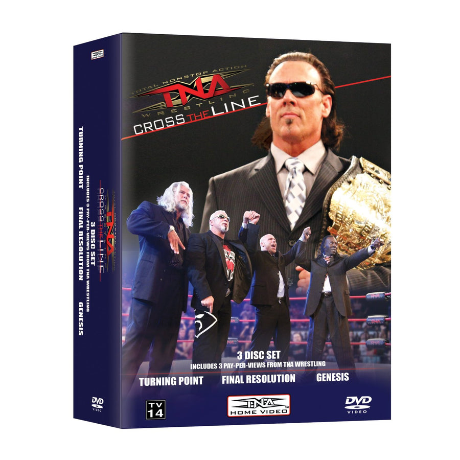TNA Cross The Line PPV Vol 2 (Turning Point, Final Resolution & Genesis) DVDs & Videos PWcatalog