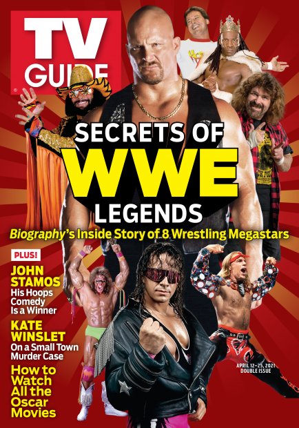 TV Guide April 2021 WWE Legends Magazine PWcatalog