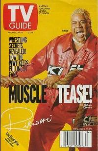 TV Guide August 2000 Rikishi 1 of 4 Magazine PWcatalog