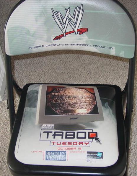 Taboo Tuesday 2004 Chairs PWcatalog