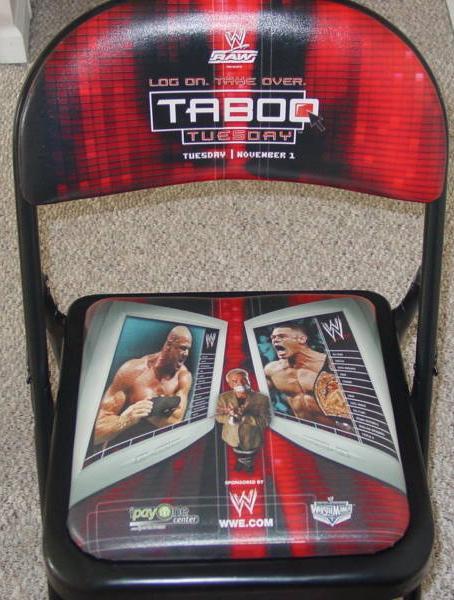 Taboo Tuesday 2005 Chairs PWcatalog