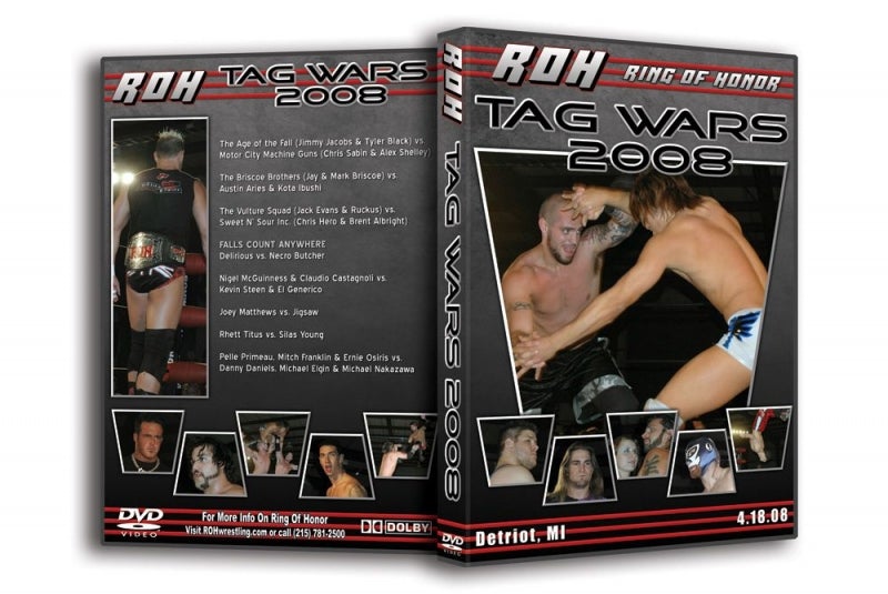 Tag Wars 2008 DVDs & Videos PWcatalog