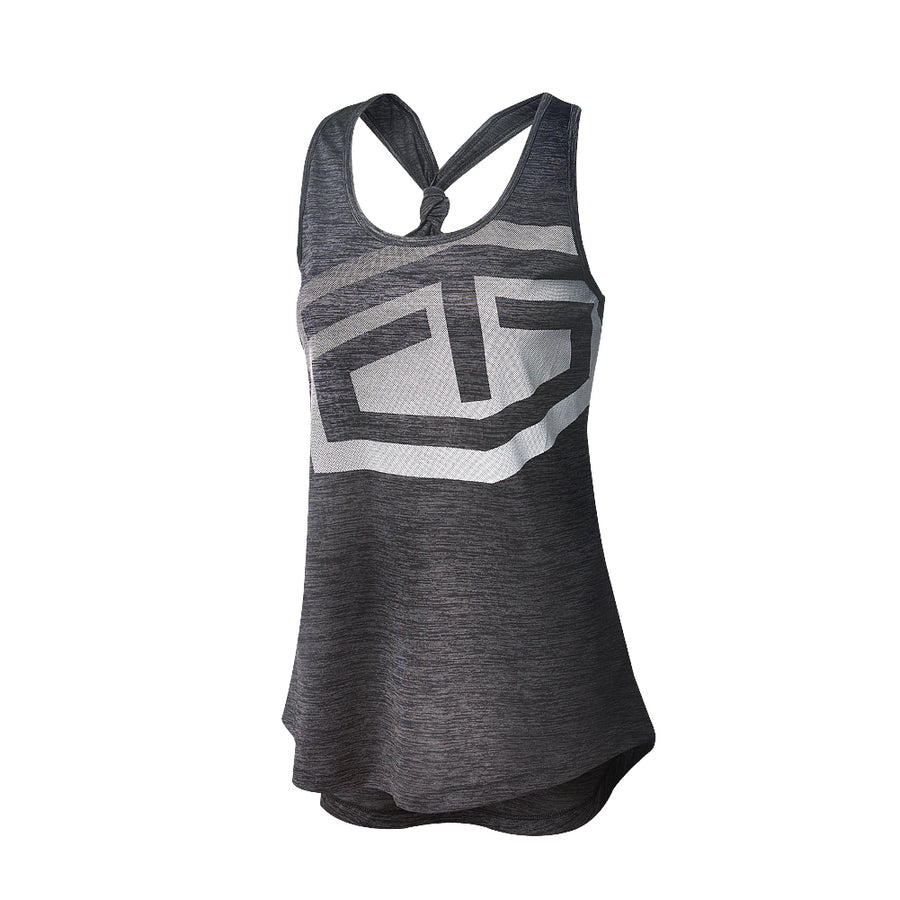 Tapout Grey Women's Knot Tank Pwcatalog