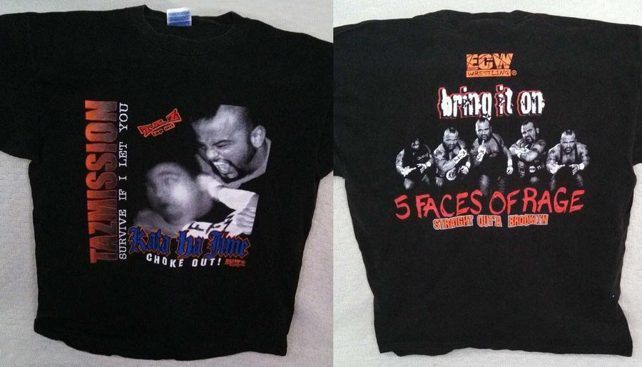 Taz 5 Faces of Rage T-Shirt Pwcatalog