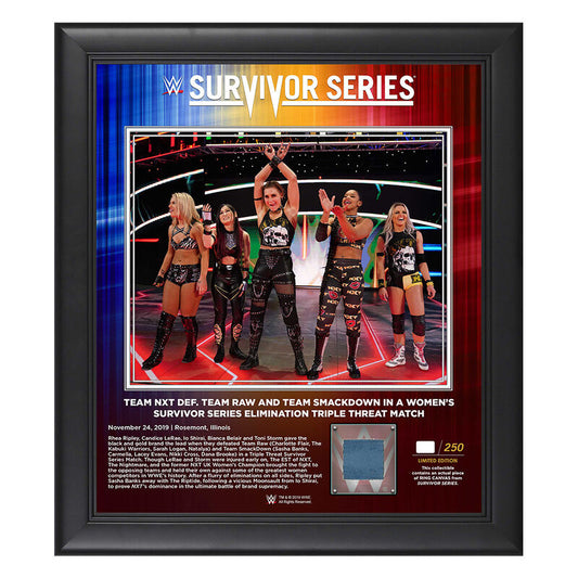 Team NXT Survivor Series 2019 15x17 Limited Edition Plaque Pwcatalog