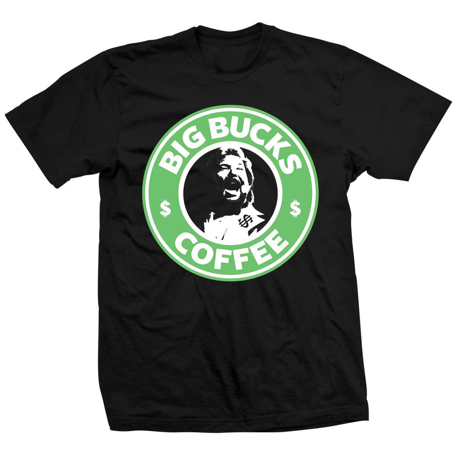 Ted DiBiase Big Bucks Coffee T-Shirt Pwcatalog
