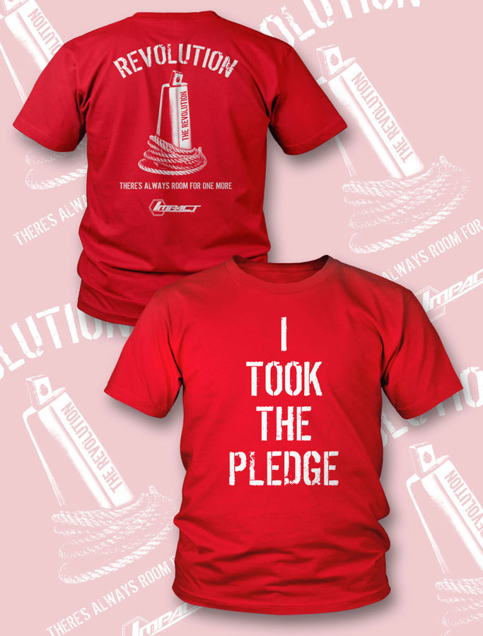 The Revolution Pledged T-Shirt Pwcatalog