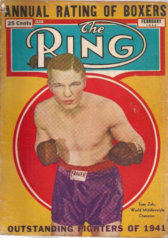 The Ring Wrestling February 1942 Magazine PWcatalog