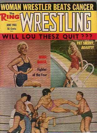 The Ring Wrestling June 1966 Magazine PWcatalog