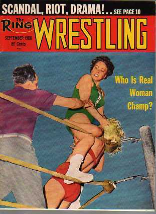 The Ring Wrestling September 1966 Magazine PWcatalog