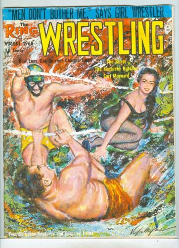 The Ring Wrestling August 1968 Magazine PWcatalog