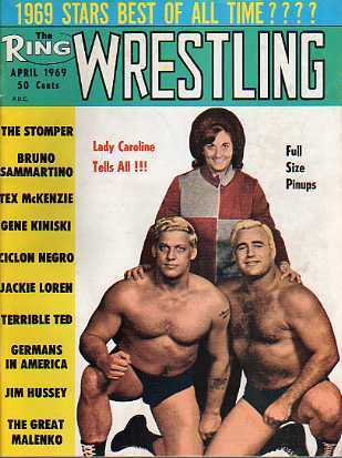 The Ring Wrestling April 1969 Magazine PWcatalog