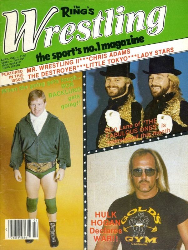 The Ring Wrestling April 1983 Magazine PWcatalog