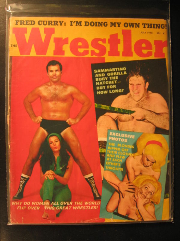 The Wrestler July 1970 Magazine PWcatalog