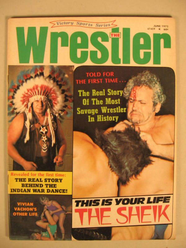 The Wrestler June 1972 Magazine PWcatalog