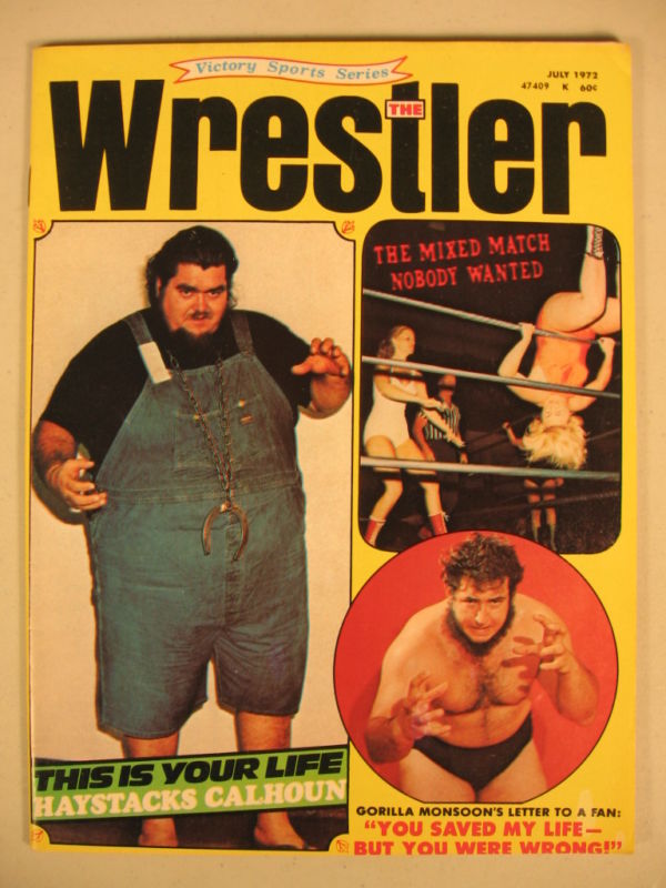 The Wrestler July 1972 Magazine PWcatalog