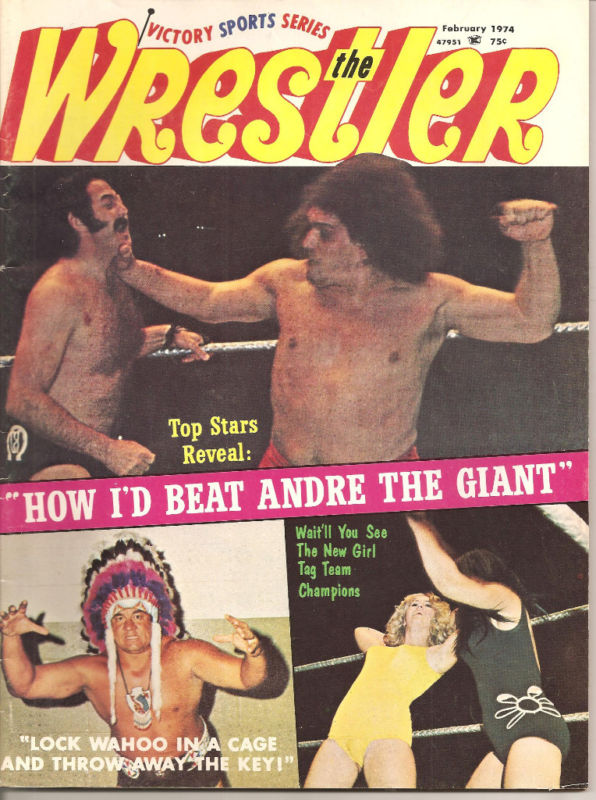 The Wrestler February 1974 Magazine PWcatalog