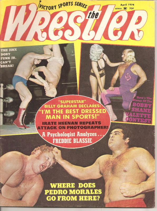 The Wrestler April 1974 Magazine PWcatalog