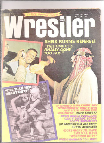 The Wrestler January 1975 Magazine PWcatalog