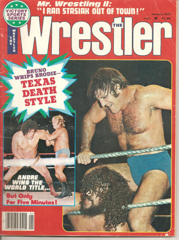 The Wrestler January 1977 Magazine PWcatalog